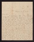 Letter from Sarah Wooten to her father Council Wooten
